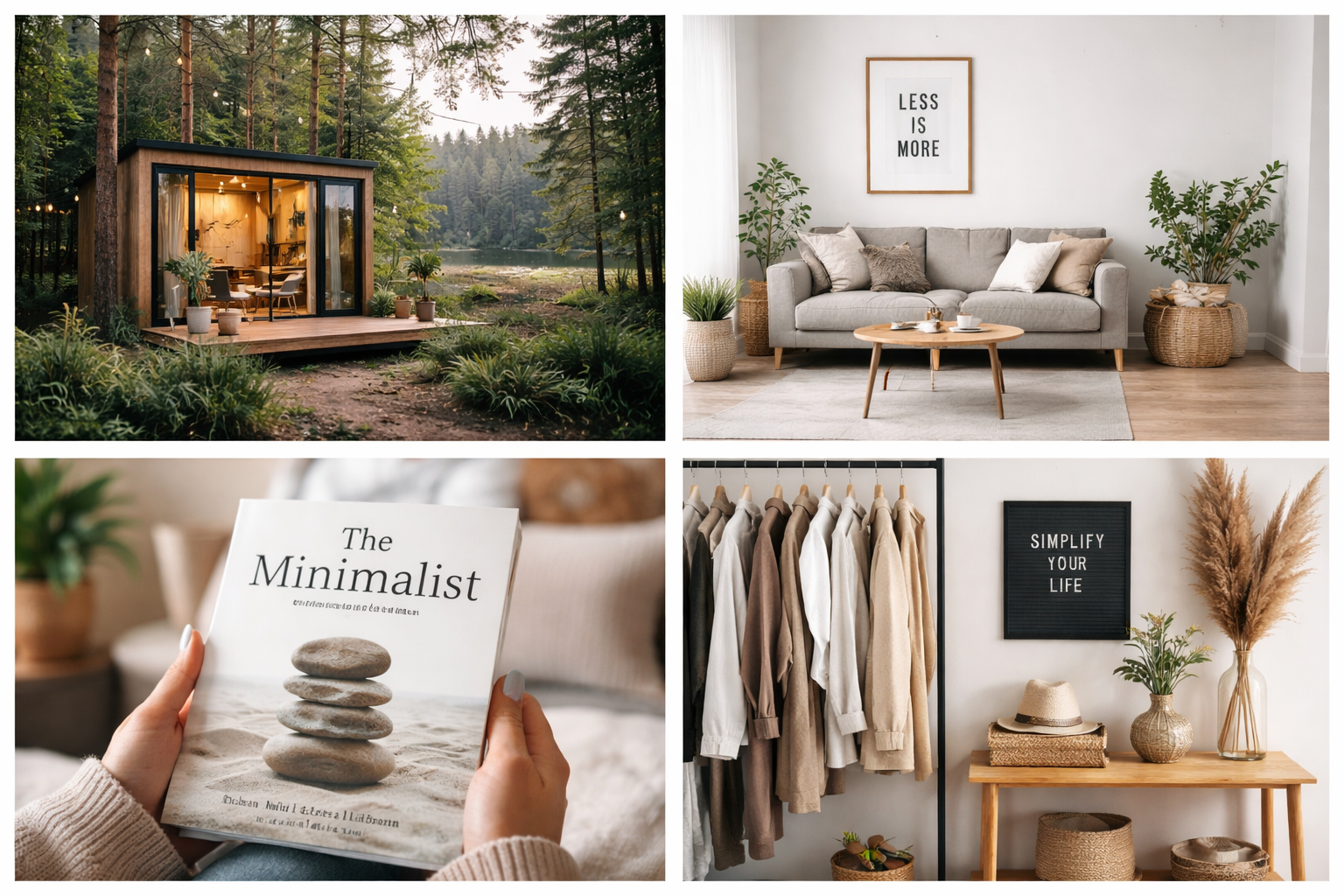 inspirasjonsbilde minimalisme